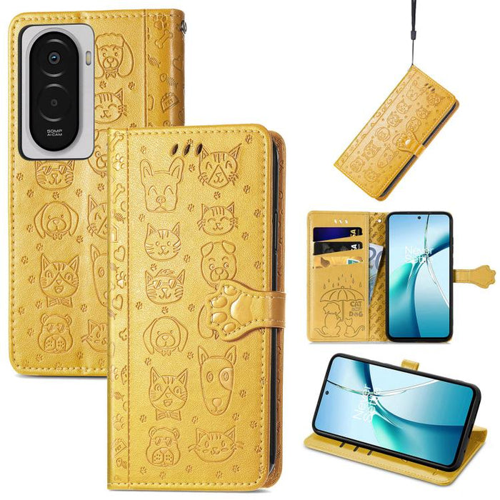 Funda de cuero para teléfono con estampado de gato y perro, For Xiaomi Poco X8 Pro Max 5G, For Xiaomi Poco X8 Pro 5G, For Redmi Turbo 5 Max 5G, For Redmi Turbo 5 5G, For Xiaomi 17 Pro Max, For Xiaomi 17 Pro, For Xiaomi 17, For Xiaomi Poco M7 4G 169mm  ...