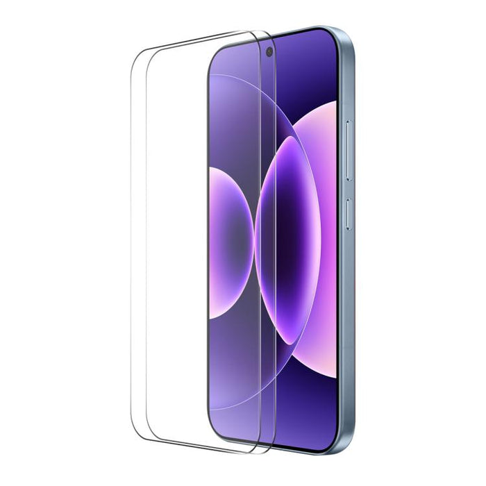 Película de vidrio templado de silicio y aluminio ENKAY de 2 piezas de 0,18 mm de alto, compatible con desbloqueo por huella dactilar ultrasónica, For Xiaomi Poco X8 Pro Max, For Xiaomi Poco X8 Pro, For Redmi K90, For Redmi K90 Pro Max                 ...