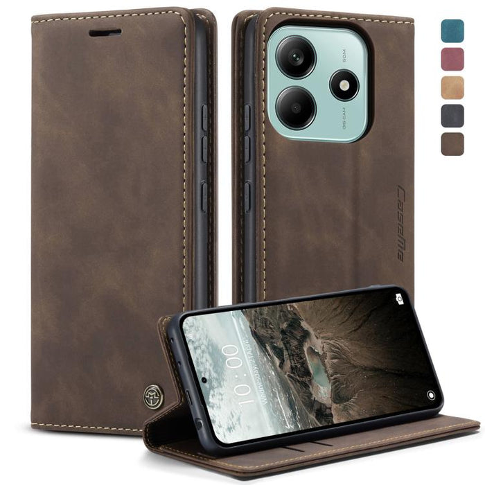 Funda de cuero para teléfono con tapa horizontal multifuncional CaseMe 013, For Xiaomi Poco F7 Pro / F7 Ultra, For Xiaomi Poco X7 Pro, For Redmi Note 14  Pro 4G Global, For Redmi Note 14 4G 163.25mm, For Redmi Note 14 5G, For Redmi Note 14 Pro 5G