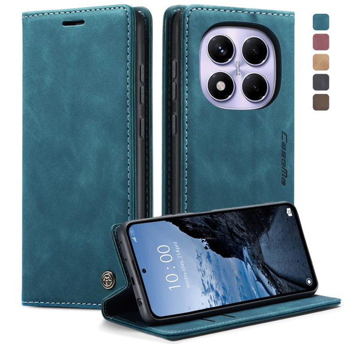 Funda de cuero para teléfono con tapa horizontal multifuncional CaseMe 013, For Xiaomi Poco F7 Pro / F7 Ultra, For Xiaomi Poco X7 Pro, For Redmi Note 14  Pro 4G Global, For Redmi Note 14 4G 163.25mm, For Redmi Note 14 5G, For Redmi Note 14 Pro 5G