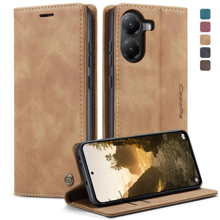 Funda de cuero para teléfono con tapa horizontal multifuncional CaseMe 013, For Xiaomi Poco F7 Pro / F7 Ultra, For Xiaomi Poco X7 Pro, For Redmi Note 14  Pro 4G Global, For Redmi Note 14 4G 163.25mm, For Redmi Note 14 5G, For Redmi Note 14 Pro 5G