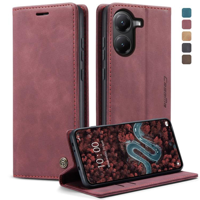 Funda de cuero para teléfono con tapa horizontal multifuncional CaseMe 013, For Xiaomi Poco F7 Pro / F7 Ultra, For Xiaomi Poco X7 Pro, For Redmi Note 14  Pro 4G Global, For Redmi Note 14 4G 163.25mm, For Redmi Note 14 5G, For Redmi Note 14 Pro 5G