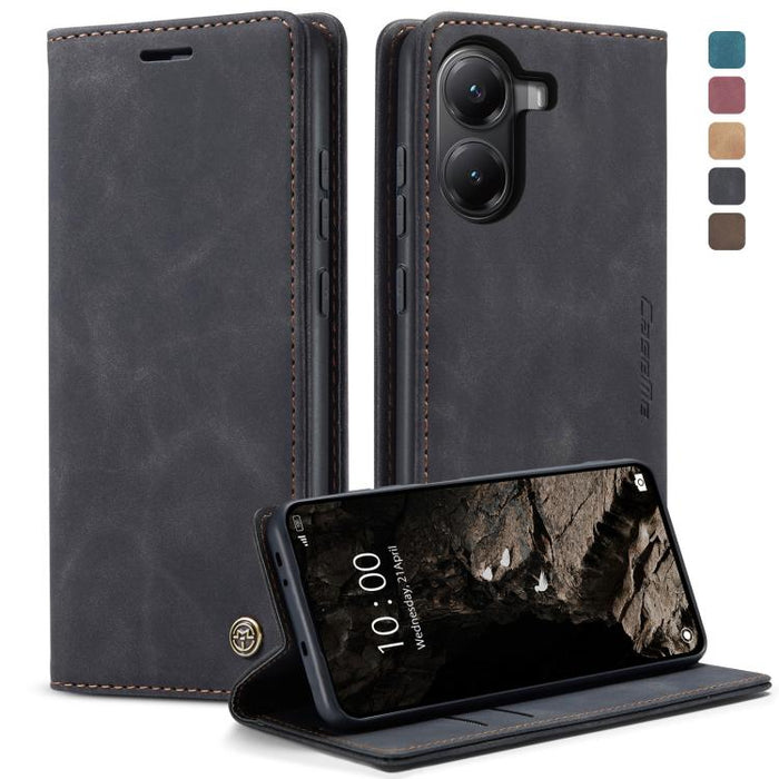 Funda de cuero para teléfono con tapa horizontal multifuncional CaseMe 013, For Xiaomi Poco F7 Pro / F7 Ultra, For Xiaomi Poco X7 Pro, For Redmi Note 14  Pro 4G Global, For Redmi Note 14 4G 163.25mm, For Redmi Note 14 5G, For Redmi Note 14 Pro 5G