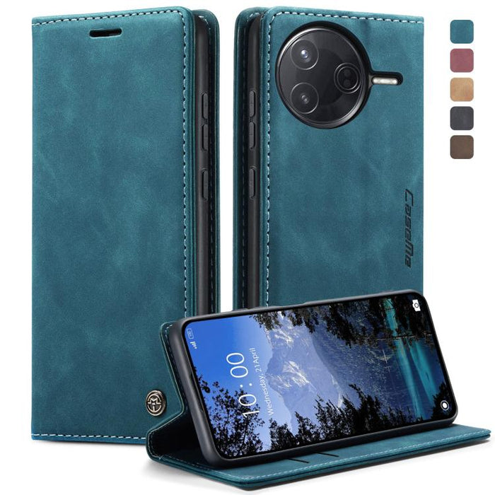 Funda de cuero para teléfono con tapa horizontal multifuncional CaseMe 013, For Xiaomi Poco F7 Pro / F7 Ultra, For Xiaomi Poco X7 Pro, For Redmi Note 14  Pro 4G Global, For Redmi Note 14 4G 163.25mm, For Redmi Note 14 5G, For Redmi Note 14 Pro 5G