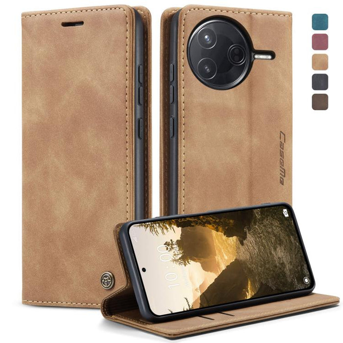 Funda de cuero para teléfono con tapa horizontal multifuncional CaseMe 013, For Xiaomi Poco F7 Pro / F7 Ultra, For Xiaomi Poco X7 Pro, For Redmi Note 14  Pro 4G Global, For Redmi Note 14 4G 163.25mm, For Redmi Note 14 5G, For Redmi Note 14 Pro 5G