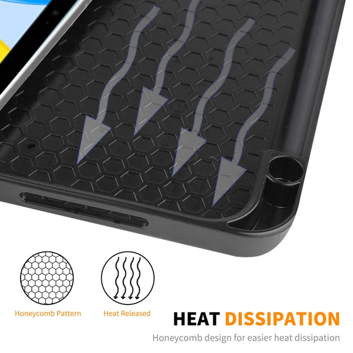 ENKAY - Funda inteligente para tableta de cuero TPU con textura Custer de tres pliegues y ranura para bolígrafo, For Xiaomi Redmi K Pad 2 8.8 2026, For Xiaomi Pad 7 / 7 Pro 11.2