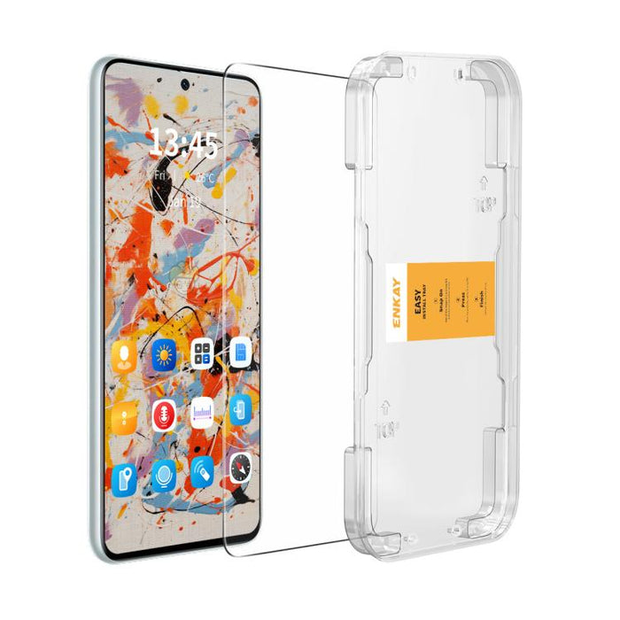 Película de vidrio de silicio alúmina de alta calidad ENKAY de fácil instalación de 0,18 mm, compatible con desbloqueo ultrasónico, For Xiaomi 17T Pro 5G, For Xiaomi 17T 5G, For Xiaomi Poco X8 Pro Max 5G, For Xiaomi Poco X8 Pro 5G, For Xiaomi 15       ...