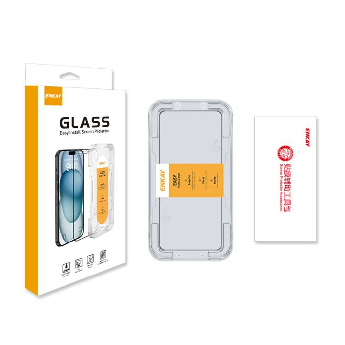 Película de vidrio de silicio alúmina de alta calidad ENKAY de fácil instalación de 0,18 mm, compatible con desbloqueo ultrasónico, For Xiaomi 17T Pro 5G, For Xiaomi 17T 5G, For Xiaomi Poco X8 Pro Max 5G, For Xiaomi Poco X8 Pro 5G, For Xiaomi 15       ...