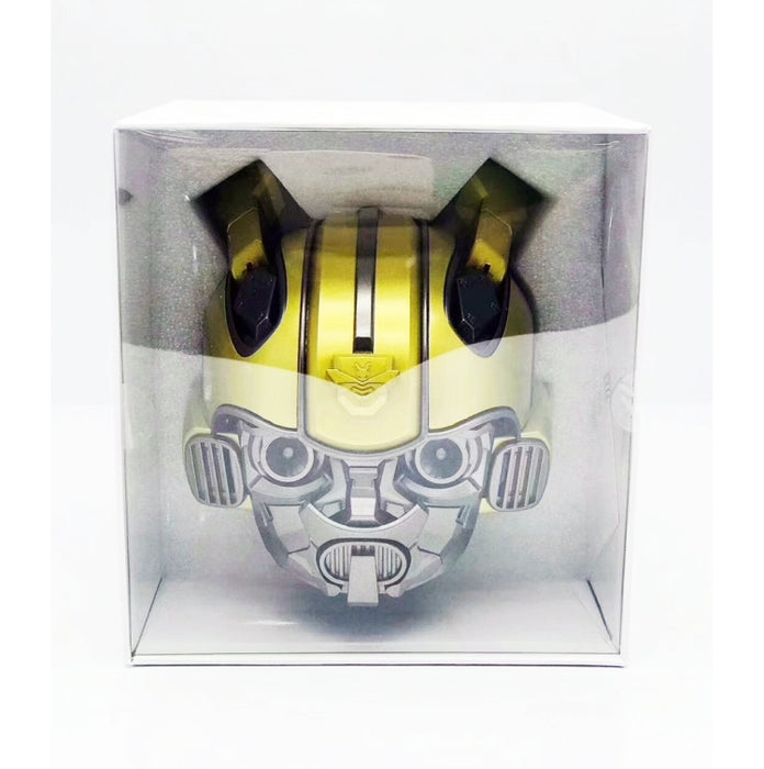 Altavoz Bluetooth 5.0, Altavoz de Dibujos Animados de Bumblebee, Soporte TF, Función FM, Material metálico