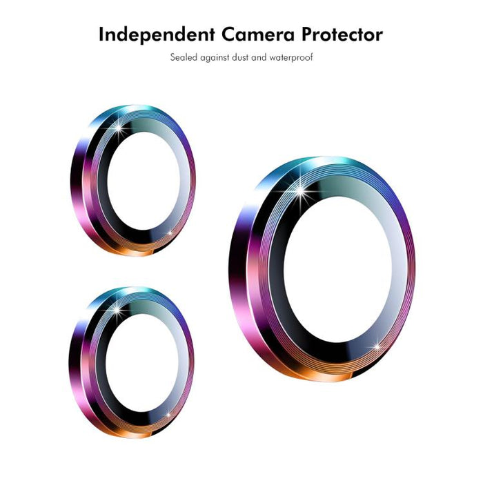 Lente de cámara trasera ENKAY Hat-Prince 9H Película de vidrio templado de aleación de aluminio, For Redmi Note 14 Pro 4G Global, For Redmi Note 14 4G Global