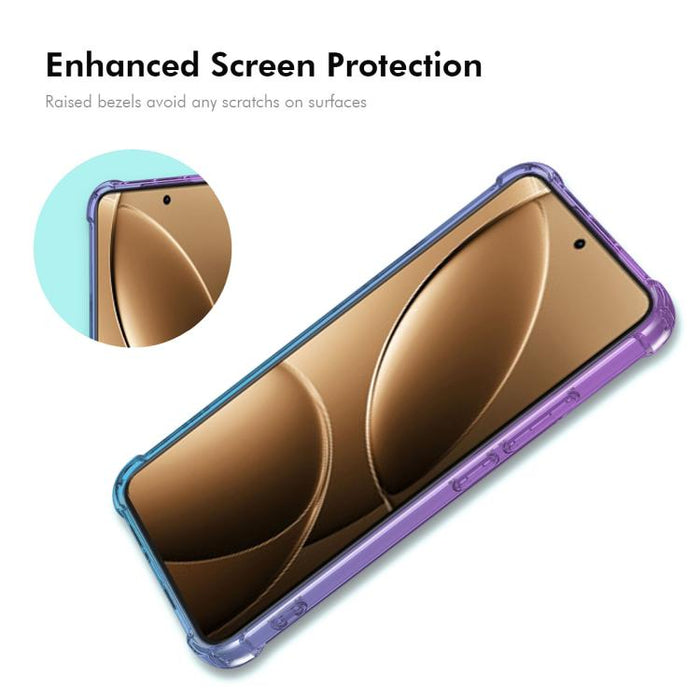 Funda para teléfono de TPU con airbag y diseño degradado de ENKAY Hat-Prince, For Xiaomi Poco F7 Pro / Redmi K80, For Xiaomi 15 Ultra, For Xiaomi Poco X7 Pro / Redmi Turbo 4, For Xiaomi Poco M7 Pro, For Redmi Note 14 Pro 4G, For Redmi Note 14 4G 163.25...