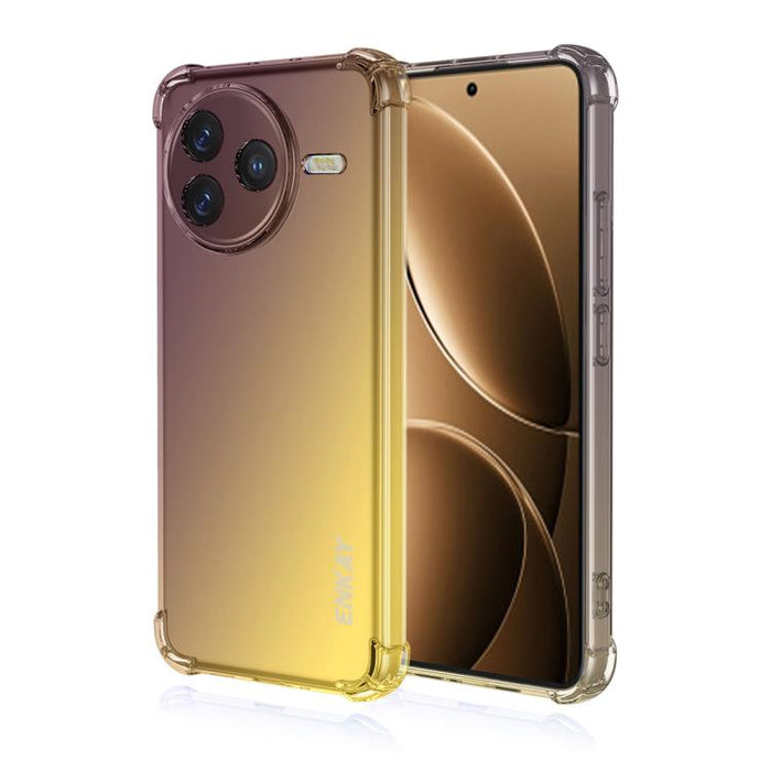 Funda para teléfono de TPU con airbag y diseño degradado de ENKAY Hat-Prince, For Xiaomi Poco F7 / Redmi Turbo 4 Pro, For Redmi A5 4G 171.7mm / XIiaomi Poco C71 4G, For Xiaomi Poco F7 Ultra / Redmi K80 Pro, For Xiaomi Poco F7 Pro / Redmi K80           ...