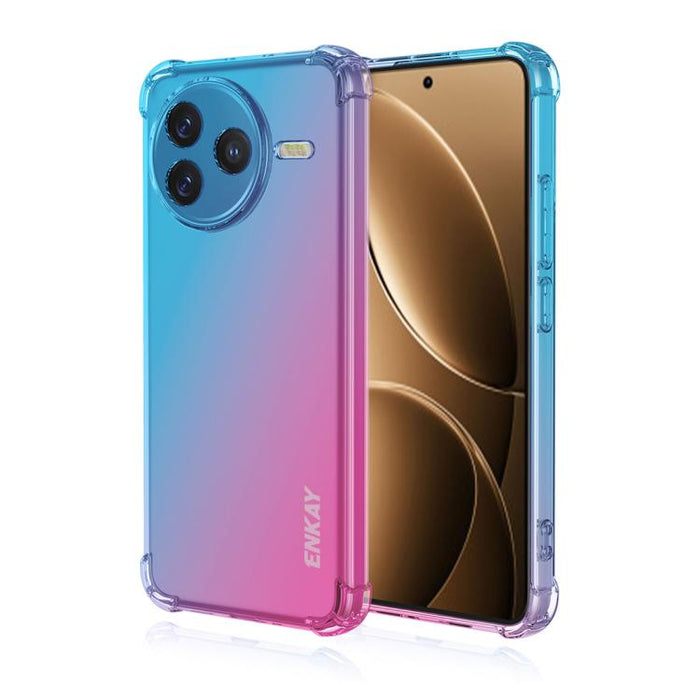 Funda para teléfono de TPU con airbag y diseño degradado de ENKAY Hat-Prince, For Xiaomi Poco F7 / Redmi Turbo 4 Pro, For Redmi A5 4G 171.7mm / XIiaomi Poco C71 4G, For Xiaomi Poco F7 Ultra / Redmi K80 Pro, For Xiaomi Poco F7 Pro / Redmi K80           ...