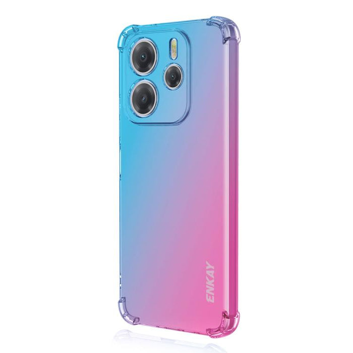 Funda para teléfono de TPU con airbag y diseño degradado de ENKAY Hat-Prince, For Xiaomi 17T Pro, For Redmi 15a 5G, For Xiaomi Poco X8 Pro Max, For Xiaomi Poco X8 Pro, For Redmi Note 15 Pro 5G Global 163.6mm, For Xiaomi Poco M7 4G 169mm                ...