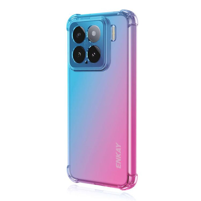 Funda para teléfono de TPU con airbag y diseño degradado de ENKAY Hat-Prince, For Xiaomi 17T Pro, For Redmi 15a 5G, For Xiaomi Poco X8 Pro Max, For Xiaomi Poco X8 Pro, For Redmi Note 15 Pro 5G Global 163.6mm, For Xiaomi Poco M7 4G 169mm                ...