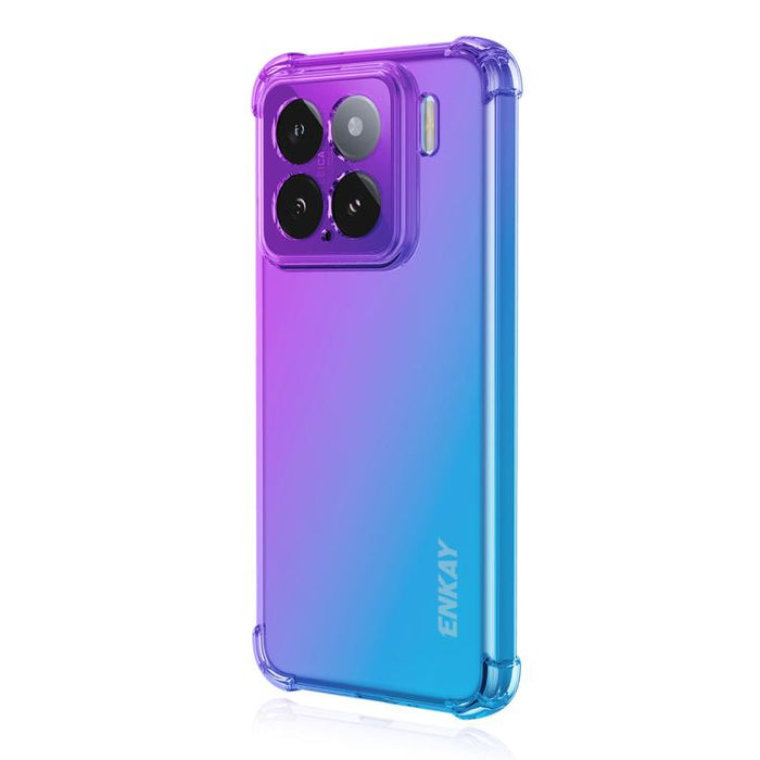 Funda para teléfono de TPU con airbag y diseño degradado de ENKAY Hat-Prince, For Xiaomi 17T Pro, For Redmi 15a 5G, For Xiaomi Poco X8 Pro Max, For Xiaomi Poco X8 Pro, For Redmi Note 15 Pro 5G Global 163.6mm, For Xiaomi Poco M7 4G 169mm                ...