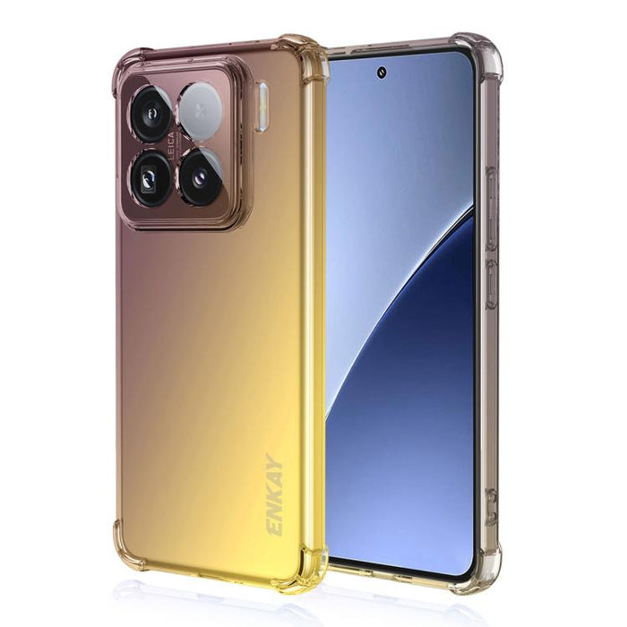 Funda para teléfono de TPU con airbag y diseño degradado de ENKAY Hat-Prince, For Xiaomi 17T Pro, For Redmi 15a 5G, For Xiaomi Poco X8 Pro Max, For Xiaomi Poco X8 Pro, For Redmi Note 15 Pro 5G Global 163.6mm, For Xiaomi Poco M7 4G 169mm                ...