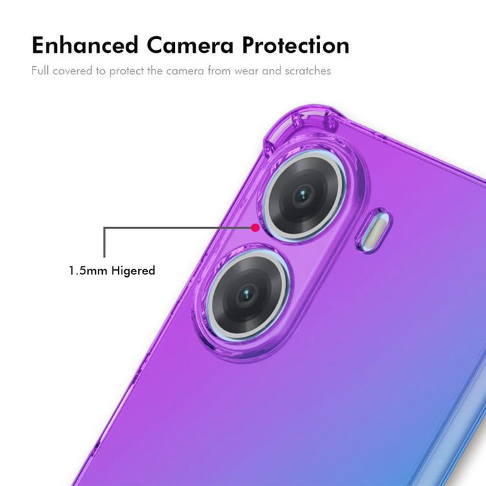 Funda para teléfono de TPU con airbag y diseño degradado de ENKAY Hat-Prince, For Xiaomi Poco F7 / Redmi Turbo 4 Pro, For Redmi A5 4G 171.7mm / XIiaomi Poco C71 4G, For Xiaomi Poco F7 Ultra / Redmi K80 Pro, For Xiaomi Poco F7 Pro / Redmi K80           ...