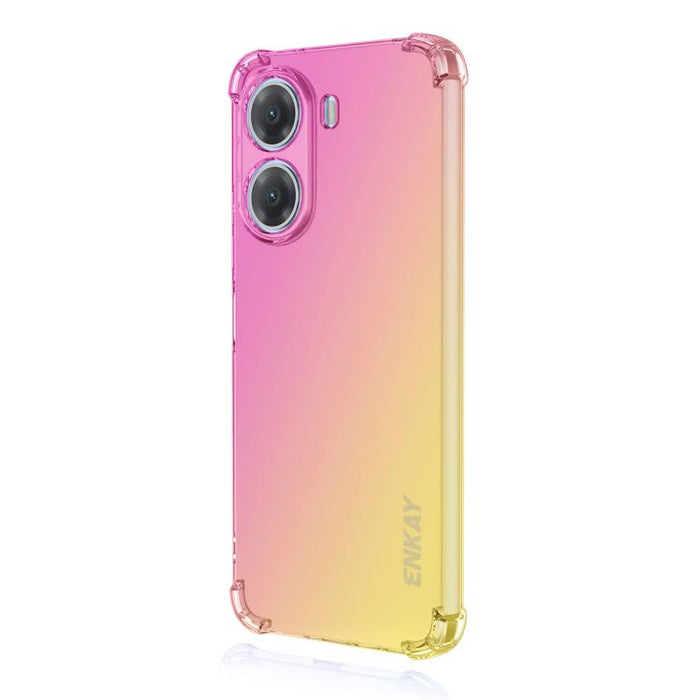 Funda para teléfono de TPU con airbag y diseño degradado de ENKAY Hat-Prince, For Xiaomi Poco F7 / Redmi Turbo 4 Pro, For Redmi A5 4G 171.7mm / XIiaomi Poco C71 4G, For Xiaomi Poco F7 Ultra / Redmi K80 Pro, For Xiaomi Poco F7 Pro / Redmi K80           ...
