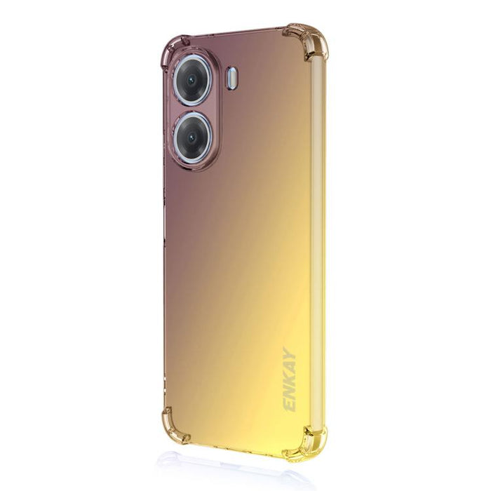 Funda para teléfono de TPU con airbag y diseño degradado de ENKAY Hat-Prince, For Xiaomi Poco F7 / Redmi Turbo 4 Pro, For Redmi A5 4G 171.7mm / XIiaomi Poco C71 4G, For Xiaomi Poco F7 Ultra / Redmi K80 Pro, For Xiaomi Poco F7 Pro / Redmi K80           ...