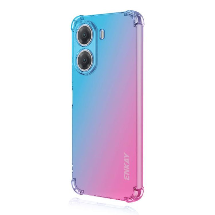 Funda para teléfono de TPU con airbag y diseño degradado de ENKAY Hat-Prince, For Xiaomi Poco F7 / Redmi Turbo 4 Pro, For Redmi A5 4G 171.7mm / XIiaomi Poco C71 4G, For Xiaomi Poco F7 Ultra / Redmi K80 Pro, For Xiaomi Poco F7 Pro / Redmi K80           ...