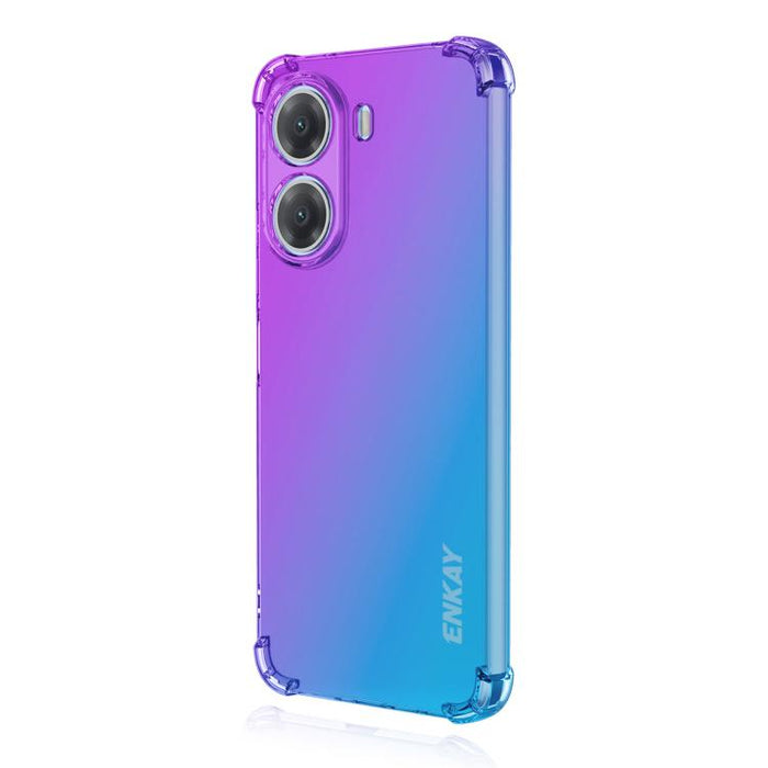 Funda para teléfono de TPU con airbag y diseño degradado de ENKAY Hat-Prince, For Xiaomi Poco F7 / Redmi Turbo 4 Pro, For Redmi A5 4G 171.7mm / XIiaomi Poco C71 4G, For Xiaomi Poco F7 Ultra / Redmi K80 Pro, For Xiaomi Poco F7 Pro / Redmi K80           ...