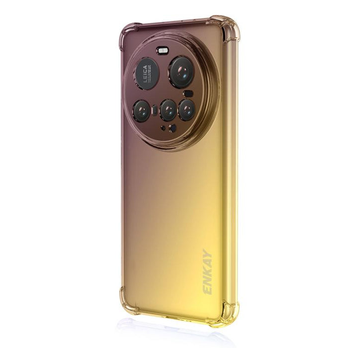 Funda para teléfono de TPU con airbag y diseño degradado de ENKAY Hat-Prince, For Xiaomi 17T Pro, For Redmi 15a 5G, For Xiaomi Poco X8 Pro Max, For Xiaomi Poco X8 Pro, For Redmi Note 15 Pro 5G Global 163.6mm, For Xiaomi Poco M7 4G 169mm                ...