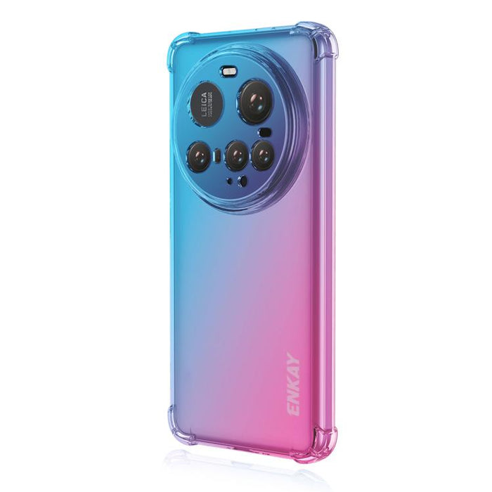 Funda para teléfono de TPU con airbag y diseño degradado de ENKAY Hat-Prince, For Xiaomi 17T Pro, For Redmi 15a 5G, For Xiaomi Poco X8 Pro Max, For Xiaomi Poco X8 Pro, For Redmi Note 15 Pro 5G Global 163.6mm, For Xiaomi Poco M7 4G 169mm                ...