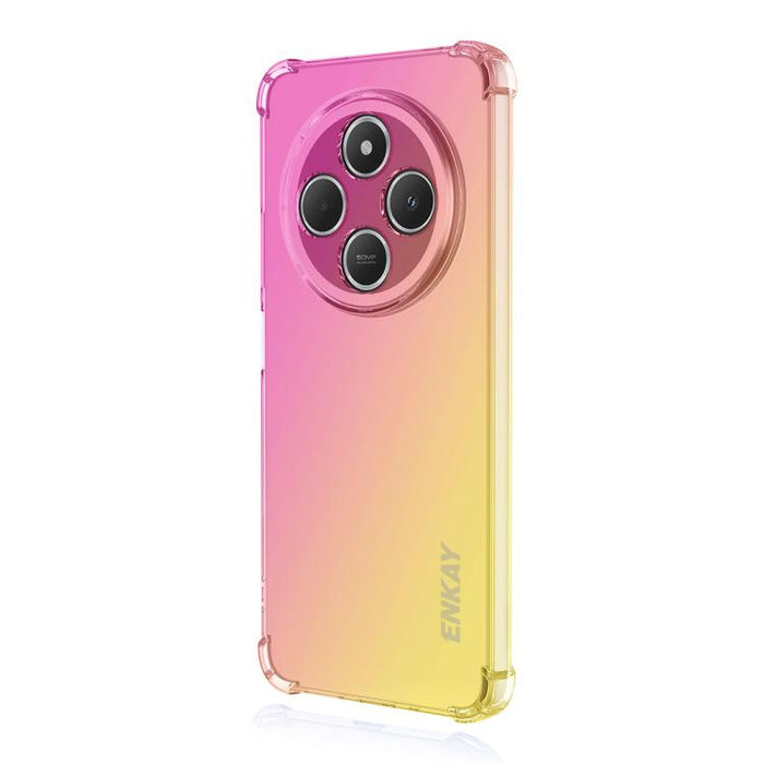 Funda para teléfono de TPU con airbag y diseño degradado de ENKAY Hat-Prince, For Xiaomi 17T Pro, For Redmi 15a 5G, For Xiaomi Poco X8 Pro Max, For Xiaomi Poco X8 Pro, For Redmi Note 15 Pro 5G Global 163.6mm, For Xiaomi Poco M7 4G 169mm                ...