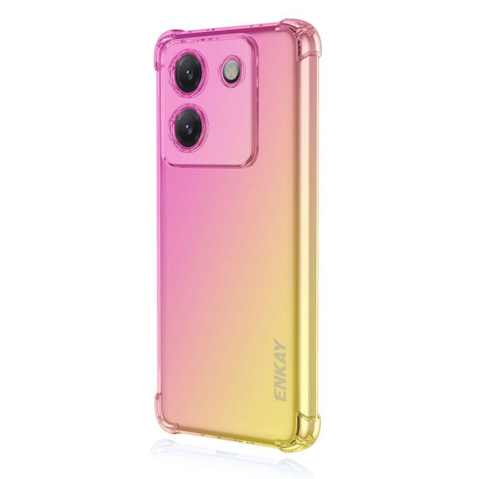 Funda para teléfono de TPU con airbag y diseño degradado de ENKAY Hat-Prince, For Xiaomi Poco F7 / Redmi Turbo 4 Pro, For Redmi A5 4G 171.7mm / XIiaomi Poco C71 4G, For Xiaomi Poco F7 Ultra / Redmi K80 Pro, For Xiaomi Poco F7 Pro / Redmi K80           ...