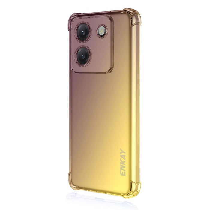 Funda para teléfono de TPU con airbag y diseño degradado de ENKAY Hat-Prince, For Xiaomi Poco F7 / Redmi Turbo 4 Pro, For Redmi A5 4G 171.7mm / XIiaomi Poco C71 4G, For Xiaomi Poco F7 Ultra / Redmi K80 Pro, For Xiaomi Poco F7 Pro / Redmi K80           ...