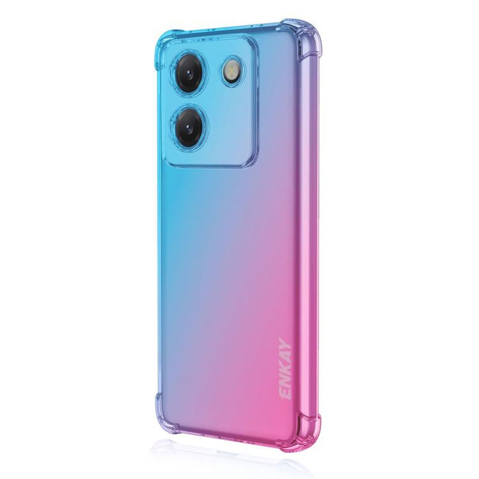 Funda para teléfono de TPU con airbag y diseño degradado de ENKAY Hat-Prince, For Xiaomi Poco F7 / Redmi Turbo 4 Pro, For Redmi A5 4G 171.7mm / XIiaomi Poco C71 4G, For Xiaomi Poco F7 Ultra / Redmi K80 Pro, For Xiaomi Poco F7 Pro / Redmi K80           ...