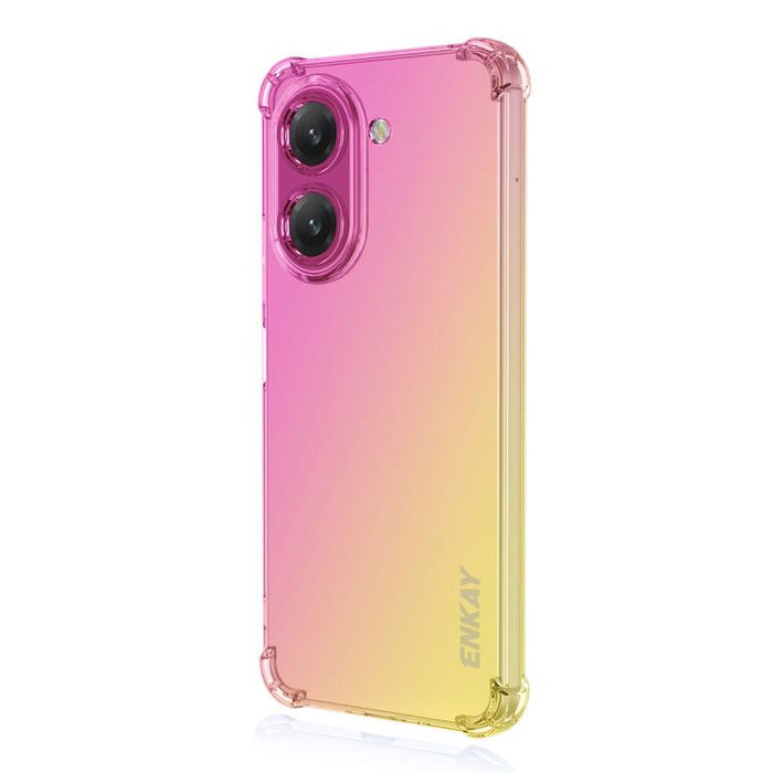 Funda para teléfono de TPU con airbag y diseño degradado de ENKAY Hat-Prince, For Xiaomi Poco F7 / Redmi Turbo 4 Pro, For Redmi A5 4G 171.7mm / XIiaomi Poco C71 4G, For Xiaomi Poco F7 Ultra / Redmi K80 Pro, For Xiaomi Poco F7 Pro / Redmi K80           ...