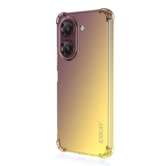 Funda para teléfono de TPU con airbag y diseño degradado de ENKAY Hat-Prince, For Xiaomi Poco F7 / Redmi Turbo 4 Pro, For Redmi A5 4G 171.7mm / XIiaomi Poco C71 4G, For Xiaomi Poco F7 Ultra / Redmi K80 Pro, For Xiaomi Poco F7 Pro / Redmi K80           ...