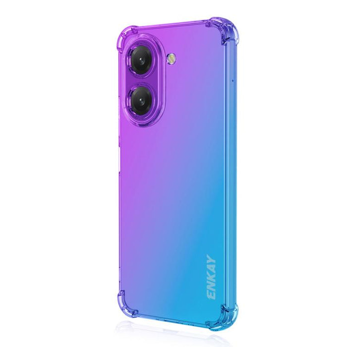 Funda para teléfono de TPU con airbag y diseño degradado de ENKAY Hat-Prince, For Xiaomi Poco F7 / Redmi Turbo 4 Pro, For Redmi A5 4G 171.7mm / XIiaomi Poco C71 4G, For Xiaomi Poco F7 Ultra / Redmi K80 Pro, For Xiaomi Poco F7 Pro / Redmi K80           ...