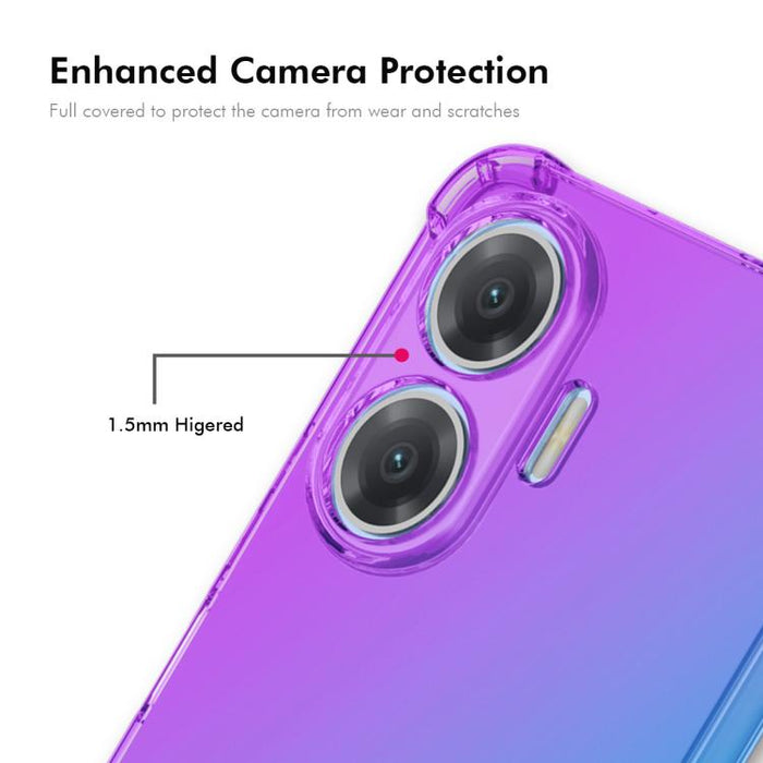 Funda para teléfono de TPU con airbag y diseño degradado de ENKAY Hat-Prince, For Xiaomi Poco F7 / Redmi Turbo 4 Pro, For Redmi A5 4G 171.7mm / XIiaomi Poco C71 4G, For Xiaomi Poco F7 Ultra / Redmi K80 Pro, For Xiaomi Poco F7 Pro / Redmi K80           ...