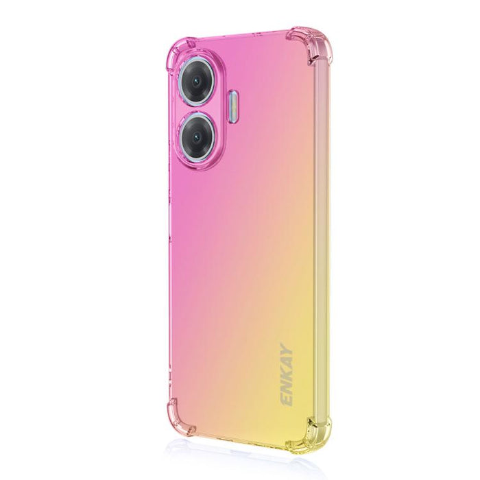 Funda para teléfono de TPU con airbag y diseño degradado de ENKAY Hat-Prince, For Xiaomi Poco F7 / Redmi Turbo 4 Pro, For Redmi A5 4G 171.7mm / XIiaomi Poco C71 4G, For Xiaomi Poco F7 Ultra / Redmi K80 Pro, For Xiaomi Poco F7 Pro / Redmi K80           ...
