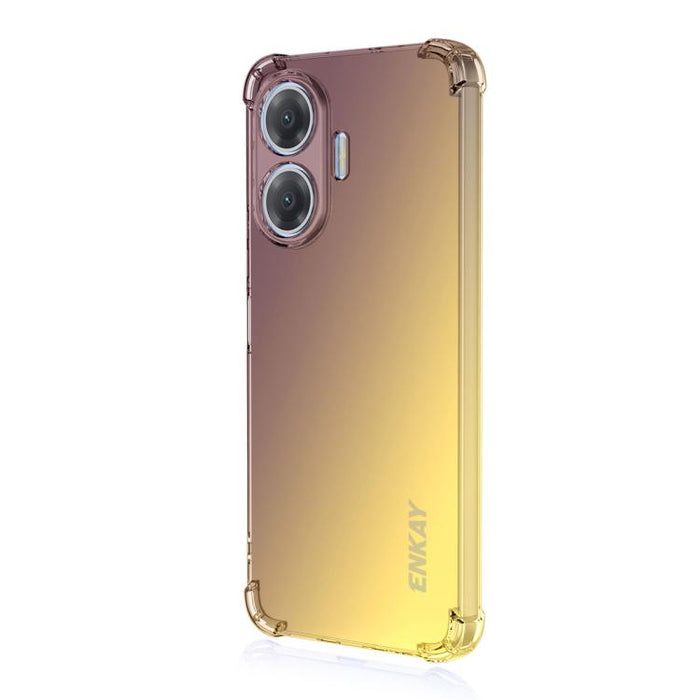 Funda para teléfono de TPU con airbag y diseño degradado de ENKAY Hat-Prince, For Xiaomi Poco F7 / Redmi Turbo 4 Pro, For Redmi A5 4G 171.7mm / XIiaomi Poco C71 4G, For Xiaomi Poco F7 Ultra / Redmi K80 Pro, For Xiaomi Poco F7 Pro / Redmi K80           ...