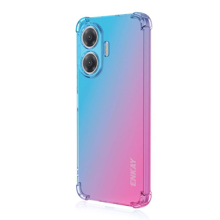 Funda para teléfono de TPU con airbag y diseño degradado de ENKAY Hat-Prince, For Xiaomi Poco F7 / Redmi Turbo 4 Pro, For Redmi A5 4G 171.7mm / XIiaomi Poco C71 4G, For Xiaomi Poco F7 Ultra / Redmi K80 Pro, For Xiaomi Poco F7 Pro / Redmi K80           ...