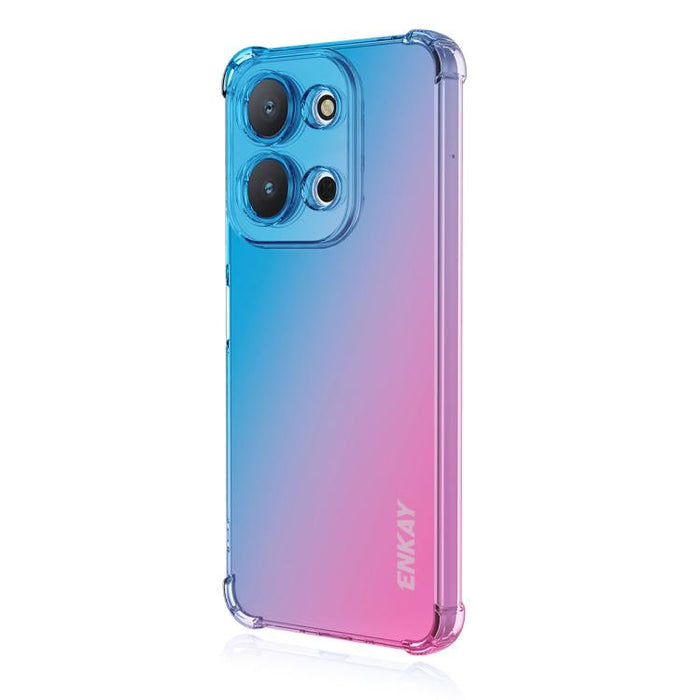 Funda para teléfono de TPU con airbag y diseño degradado de ENKAY Hat-Prince, For Xiaomi 17T Pro, For Redmi 15a 5G, For Xiaomi Poco X8 Pro Max, For Xiaomi Poco X8 Pro, For Redmi Note 15 Pro 5G Global 163.6mm, For Xiaomi Poco M7 4G 169mm                ...