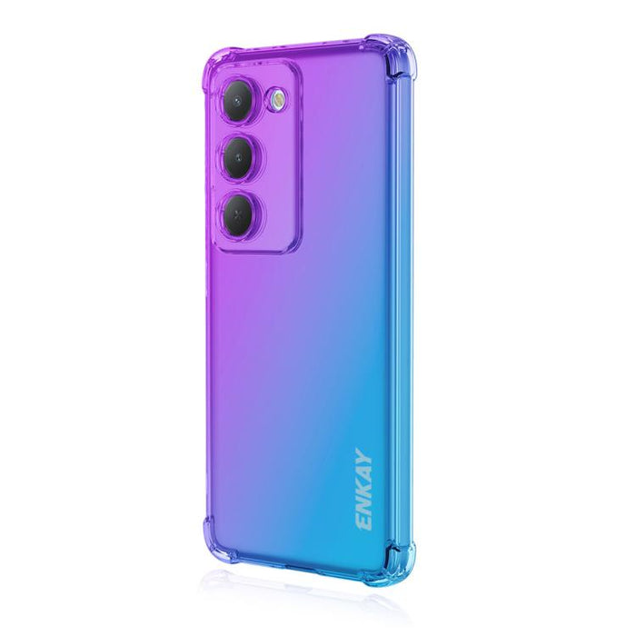Funda para teléfono de TPU con airbag y diseño degradado de ENKAY Hat-Prince, For Xiaomi 17T Pro, For Redmi 15a 5G, For Xiaomi Poco X8 Pro Max, For Xiaomi Poco X8 Pro, For Redmi Note 15 Pro 5G Global 163.6mm, For Xiaomi Poco M7 4G 169mm                ...