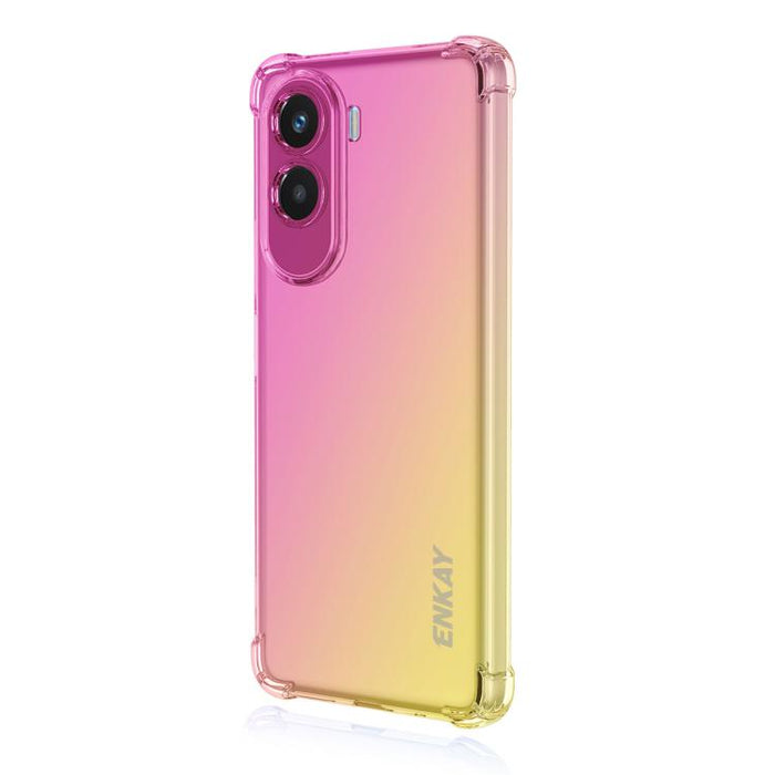 Funda para teléfono de TPU con airbag y diseño degradado de ENKAY Hat-Prince, For Xiaomi 17T Pro, For Redmi 15a 5G, For Xiaomi Poco X8 Pro Max, For Xiaomi Poco X8 Pro, For Redmi Note 15 Pro 5G Global 163.6mm, For Xiaomi Poco M7 4G 169mm                ...