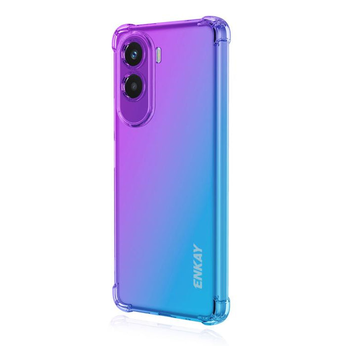 Funda para teléfono de TPU con airbag y diseño degradado de ENKAY Hat-Prince, For Xiaomi 17T Pro, For Redmi 15a 5G, For Xiaomi Poco X8 Pro Max, For Xiaomi Poco X8 Pro, For Redmi Note 15 Pro 5G Global 163.6mm, For Xiaomi Poco M7 4G 169mm                ...