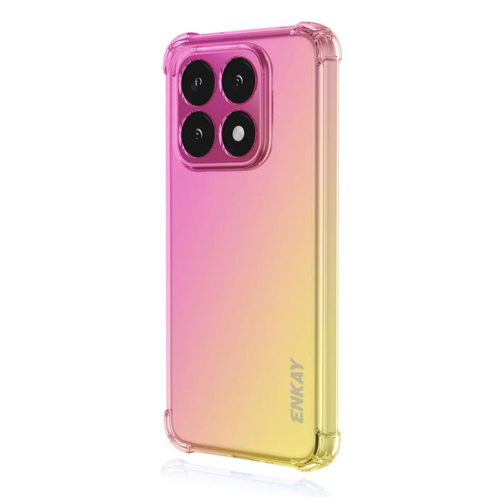 Funda para teléfono de TPU con airbag y diseño degradado de ENKAY Hat-Prince, For Xiaomi 17T Pro, For Redmi 15a 5G, For Xiaomi Poco X8 Pro Max, For Xiaomi Poco X8 Pro, For Redmi Note 15 Pro 5G Global 163.6mm, For Xiaomi Poco M7 4G 169mm                ...