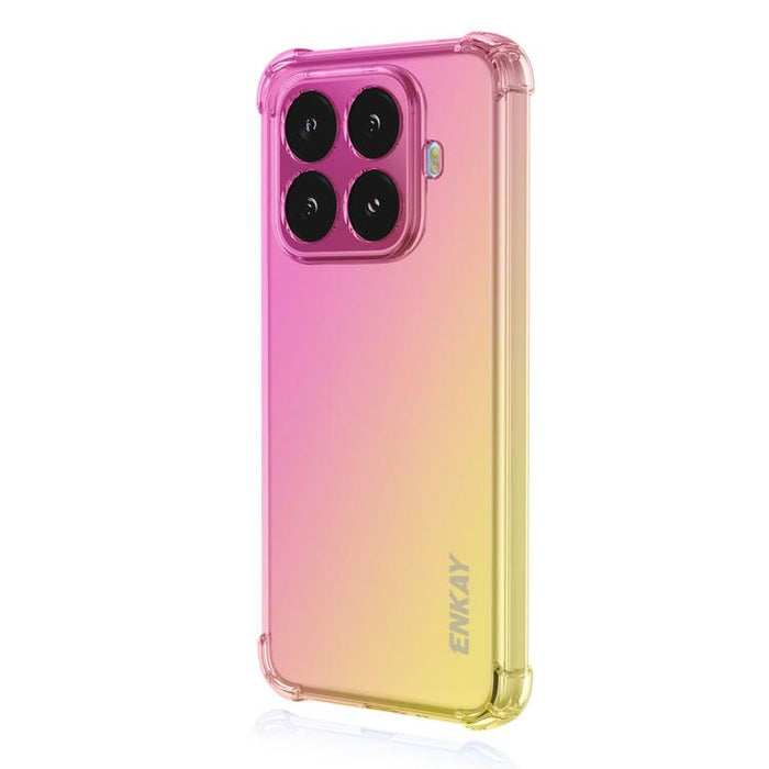 Funda para teléfono de TPU con airbag y diseño degradado de ENKAY Hat-Prince, For Xiaomi 17T Pro, For Redmi 15a 5G, For Xiaomi Poco X8 Pro Max, For Xiaomi Poco X8 Pro, For Redmi Note 15 Pro 5G Global 163.6mm, For Xiaomi Poco M7 4G 169mm                ...