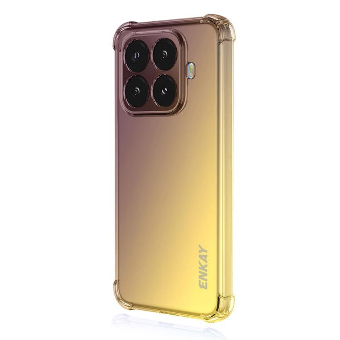 Funda para teléfono de TPU con airbag y diseño degradado de ENKAY Hat-Prince, For Xiaomi 17T Pro, For Redmi 15a 5G, For Xiaomi Poco X8 Pro Max, For Xiaomi Poco X8 Pro, For Redmi Note 15 Pro 5G Global 163.6mm, For Xiaomi Poco M7 4G 169mm                ...