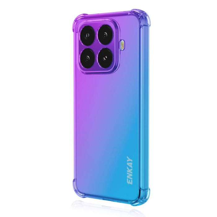 Funda para teléfono de TPU con airbag y diseño degradado de ENKAY Hat-Prince, For Xiaomi 17T Pro, For Redmi 15a 5G, For Xiaomi Poco X8 Pro Max, For Xiaomi Poco X8 Pro, For Redmi Note 15 Pro 5G Global 163.6mm, For Xiaomi Poco M7 4G 169mm                ...