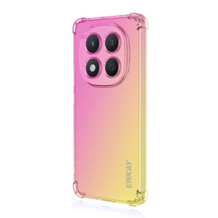 Funda para teléfono de TPU con airbag y diseño degradado de ENKAY Hat-Prince, For Xiaomi 17T Pro, For Redmi 15a 5G, For Xiaomi Poco X8 Pro Max, For Xiaomi Poco X8 Pro, For Redmi Note 15 Pro 5G Global 163.6mm, For Xiaomi Poco M7 4G 169mm                ...