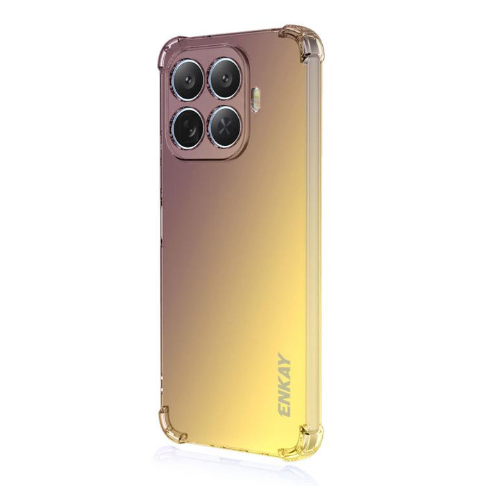 Funda para teléfono de TPU con airbag y diseño degradado de ENKAY Hat-Prince, For Xiaomi 17T Pro, For Redmi 15a 5G, For Xiaomi Poco X8 Pro Max, For Xiaomi Poco X8 Pro, For Redmi Note 15 Pro 5G Global 163.6mm, For Xiaomi Poco M7 4G 169mm                ...
