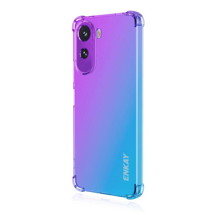 Funda para teléfono de TPU con airbag y diseño degradado de ENKAY Hat-Prince, For Xiaomi 17T Pro, For Redmi 15a 5G, For Xiaomi Poco X8 Pro Max, For Xiaomi Poco X8 Pro, For Redmi Note 15 Pro 5G Global 163.6mm, For Xiaomi Poco M7 4G 169mm                ...
